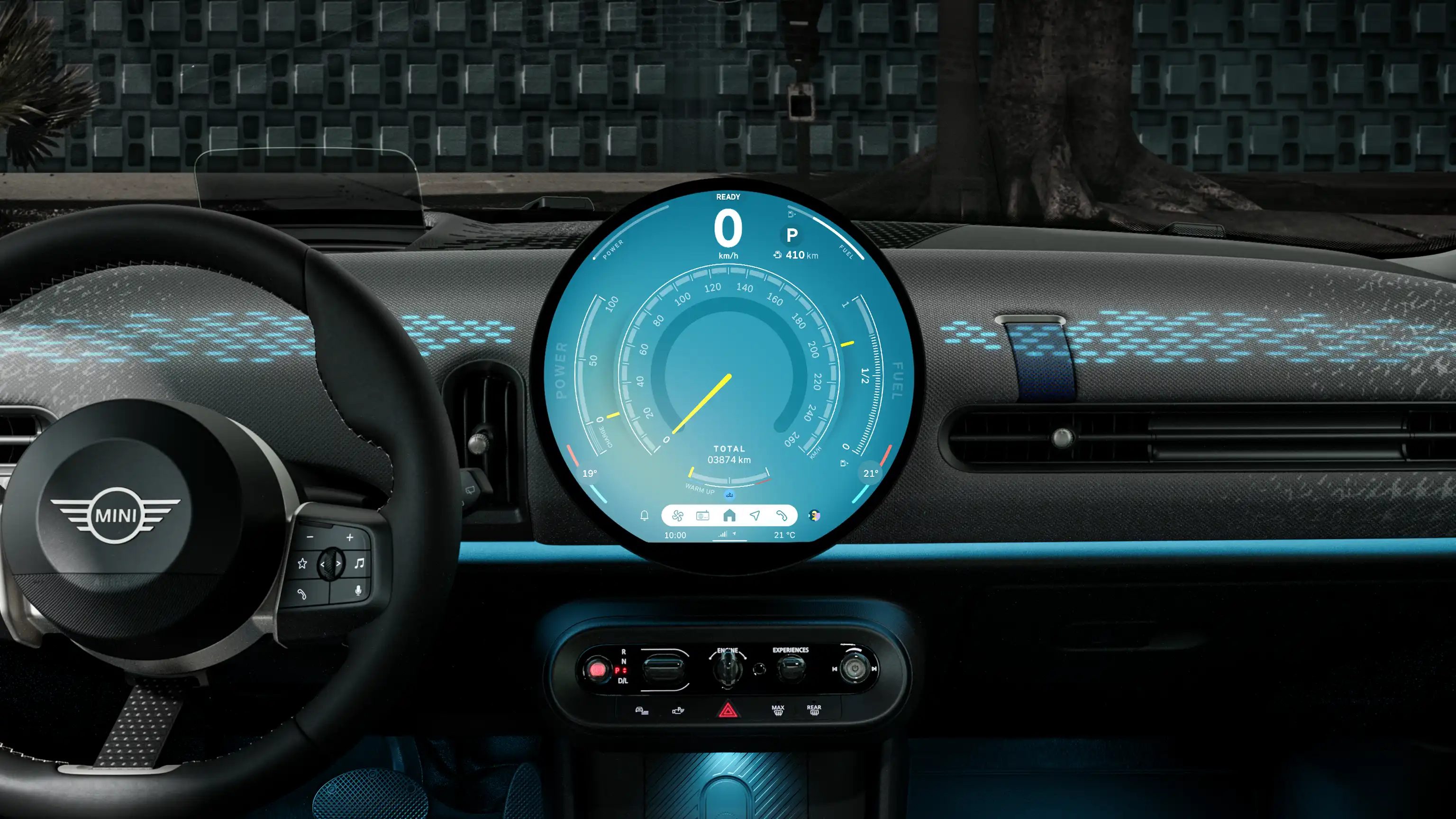 MINI Cooper Кабріолет - цифровий досвід - режим core 