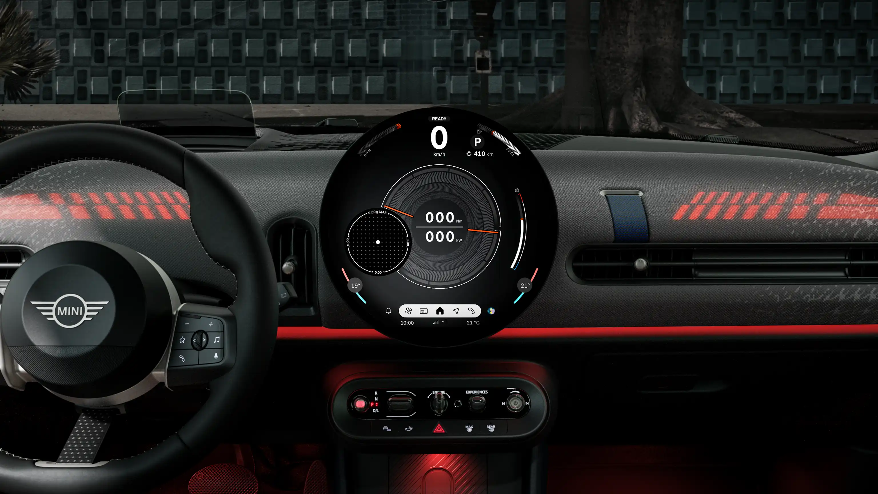 MINI Cooper Кабріолет - цифровий досвід - режим gokart 