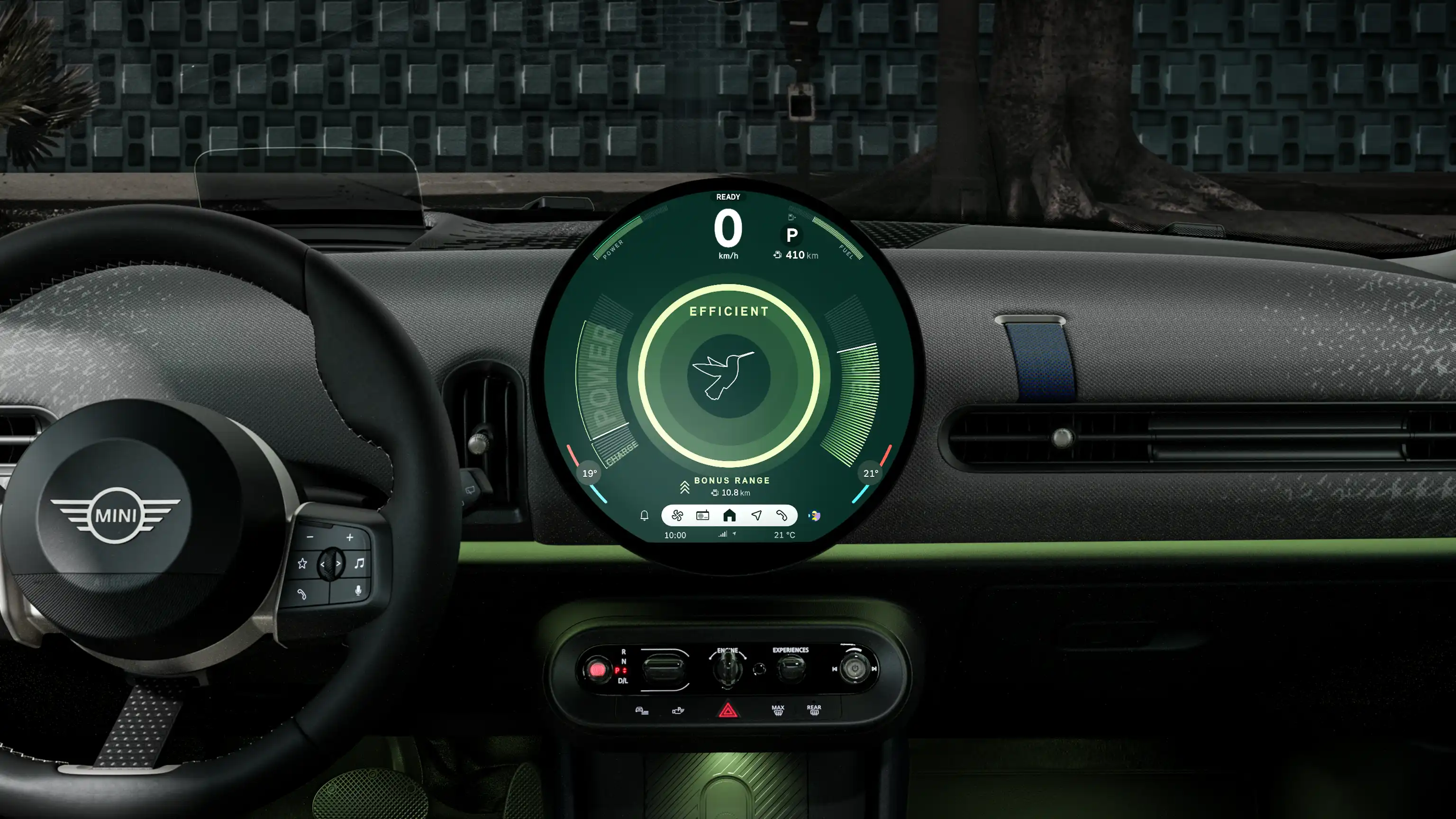 MINI Cooper Кабріолет - цифровий досвід - режим efficiency 