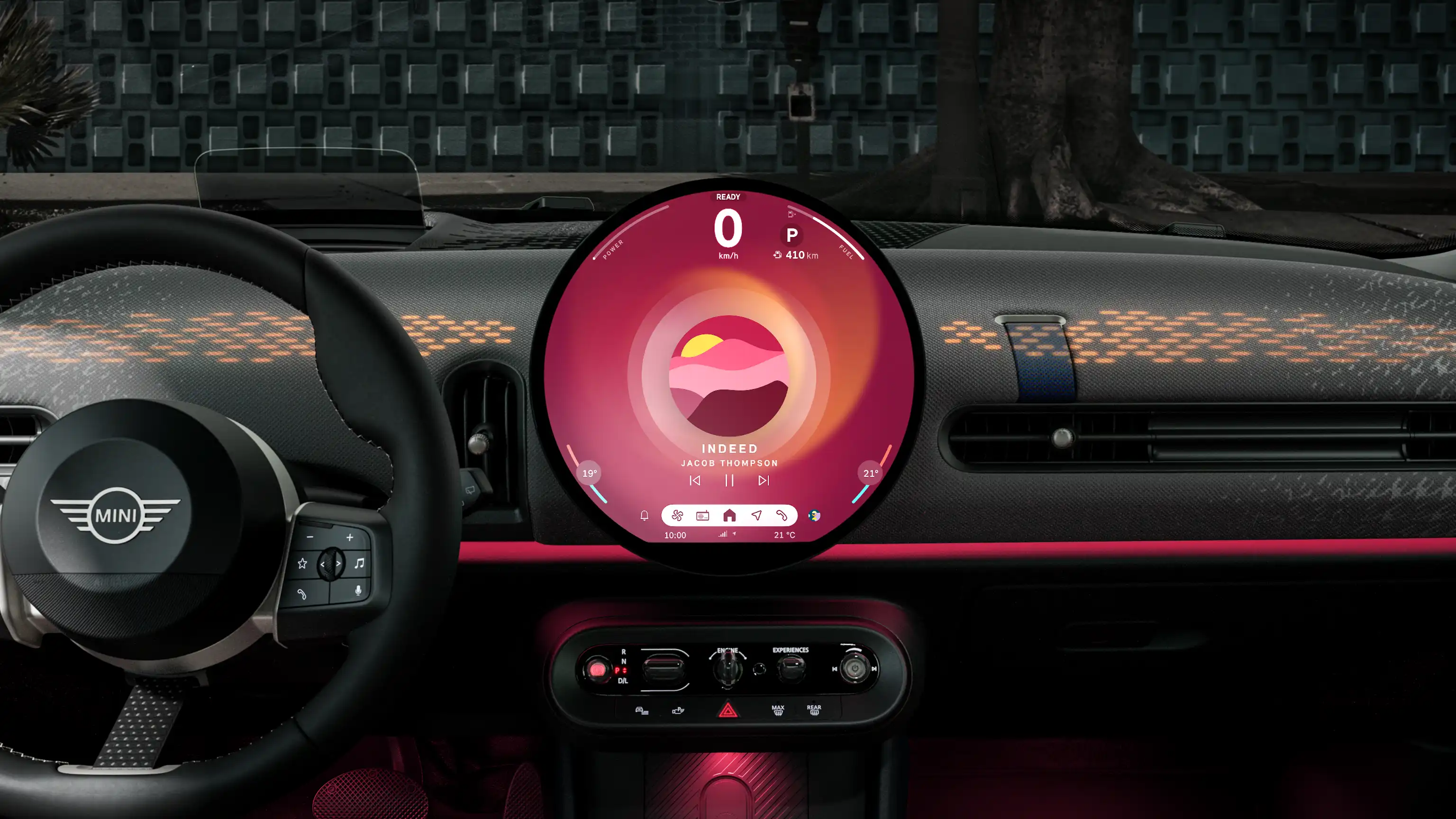 MINI Cooper Кабріолет - цифровий досвід - режим vivid 