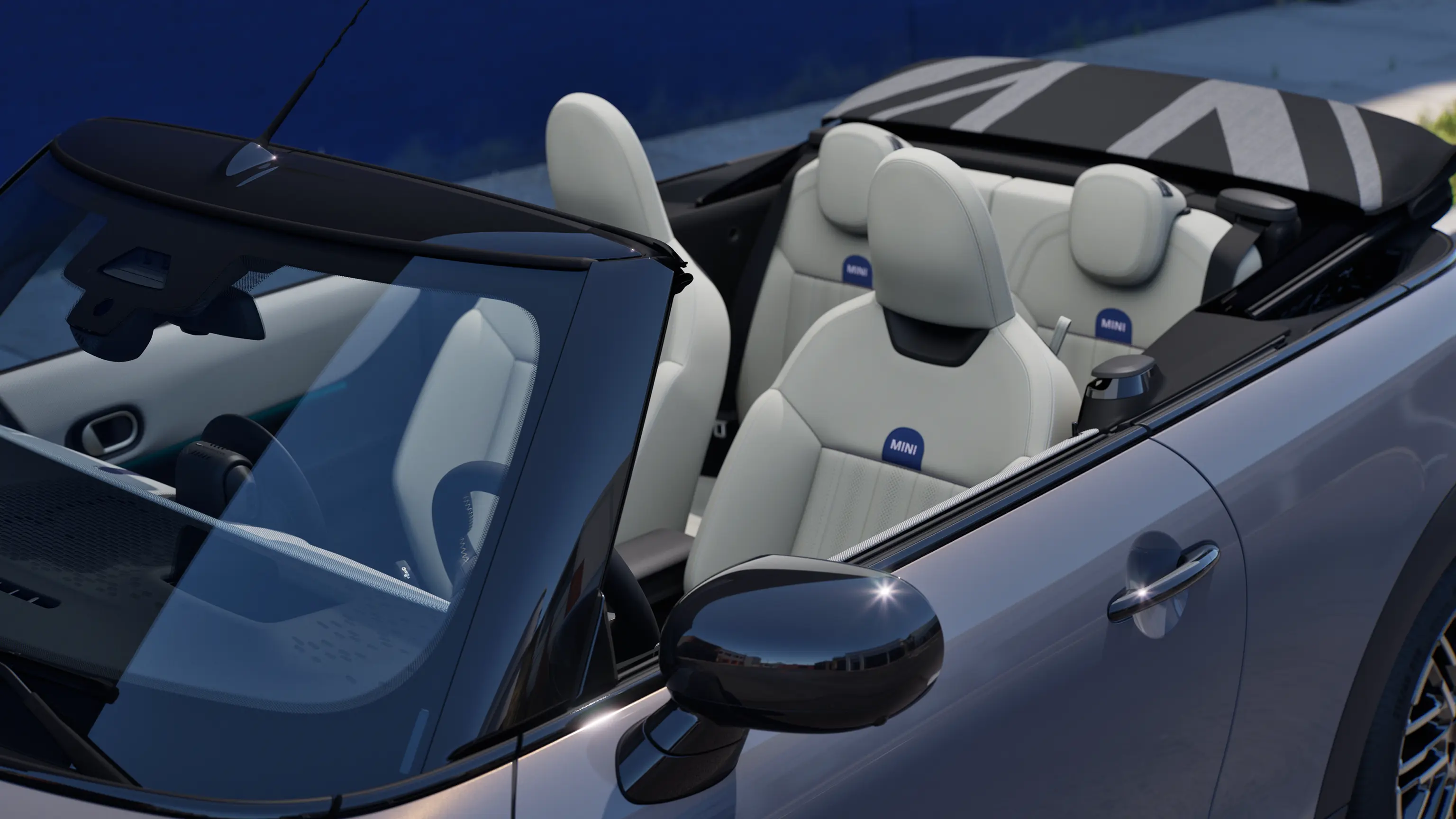 MINI Cooper Кабріолет - інтер’єр - сидіння – оббивка