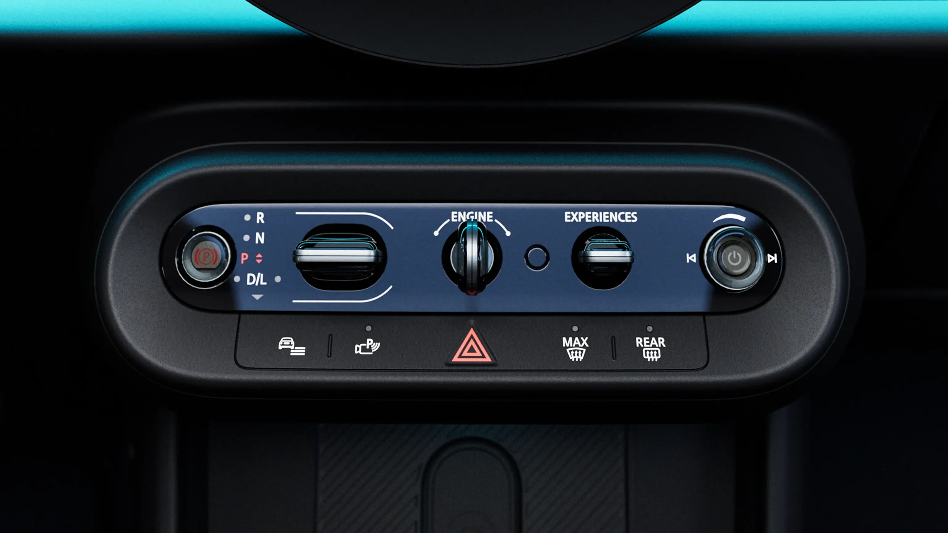 MINI Cooper Кабріолет - інтер’єр - панель перемикачів