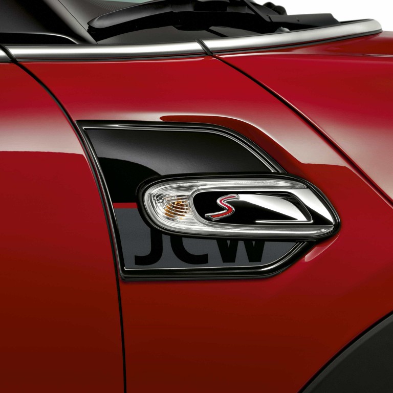 MINI John Cooper Works – червоний – бічні накладки
