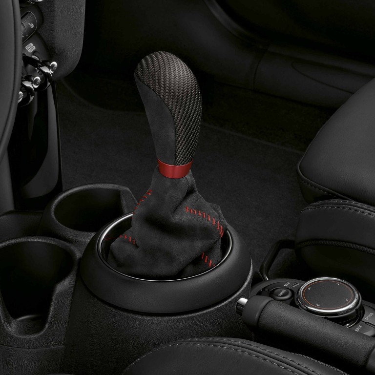 MINI John Cooper Works – ручка важеля перемикання передач – карбон і алькантара
