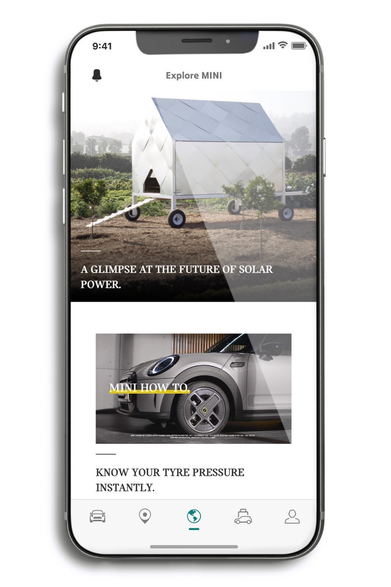 mini connected – застосунок MINI – ознайомтеся з МІNI