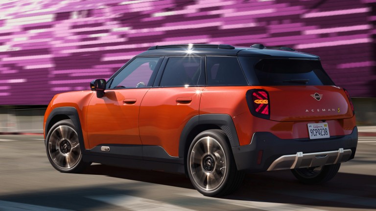 Повністю електричний MINI Aceman - досвід водіння - оптимізована вага