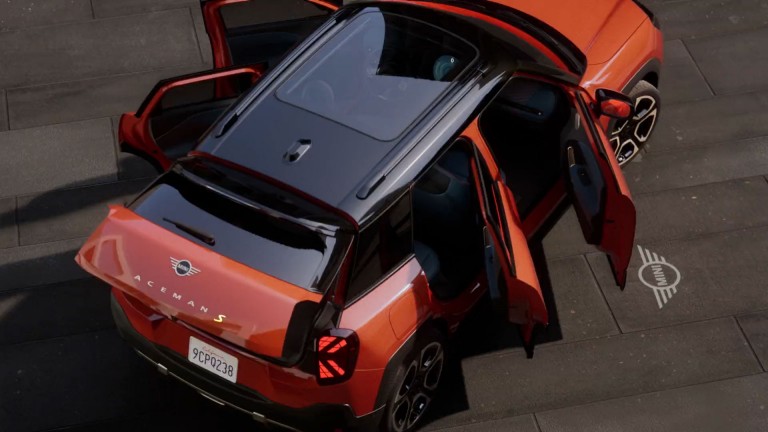 Повністю електричний MINI Aceman - простір та універсальність - інтро
