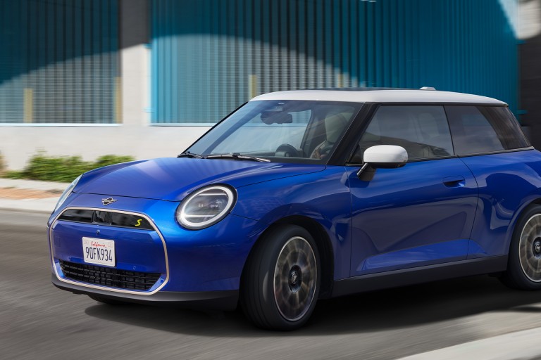 Повністю електричний MINI - досвід водіння - аеродинаміка