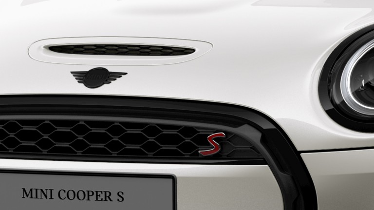 3-дверний MINI Cooper SE - екстер'єр - чорні акценти