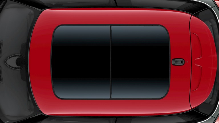 MINI John Cooper Works – панорамний дах – скляний люк на даху