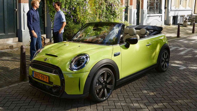 MINI Cooper S Кабріолет - вид спереду - порівняння моделей