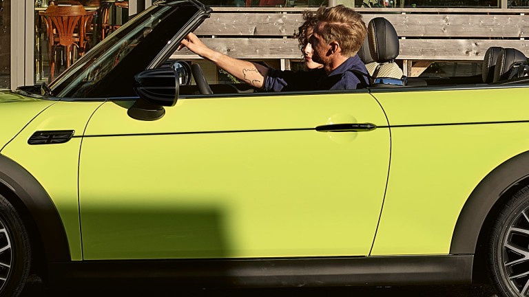 MINI Convertible – Бічні смуги - Piano Black