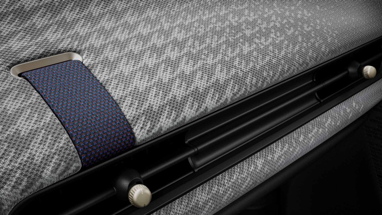 3-дверний MINI Cooper - інтер’єр - якісна тканина