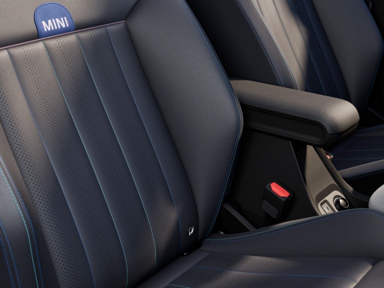 5-дверний MINI Cooper - інтер’єр - сидіння – оббивка