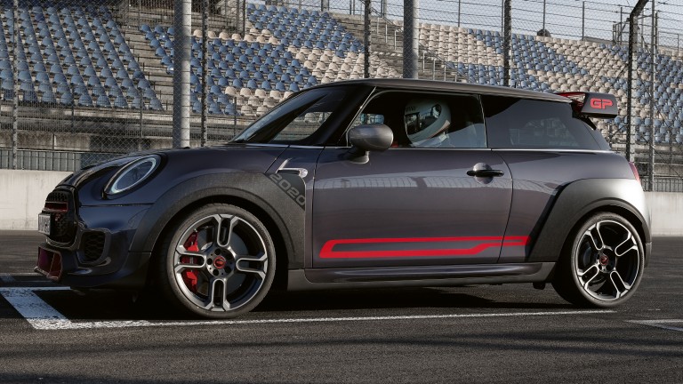 MINI John Cooper Works GP – бічні наліпки – Chili Red